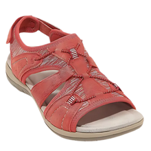 Cargar imagen en el visor de la galería, Sandalias antideslizantes con soporte ortopédico -Rojo - Ozerty