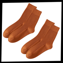 Cargar imagen en el visor de la galería, Calcetines de canalé para hombre (2 pares) - Ozerty
