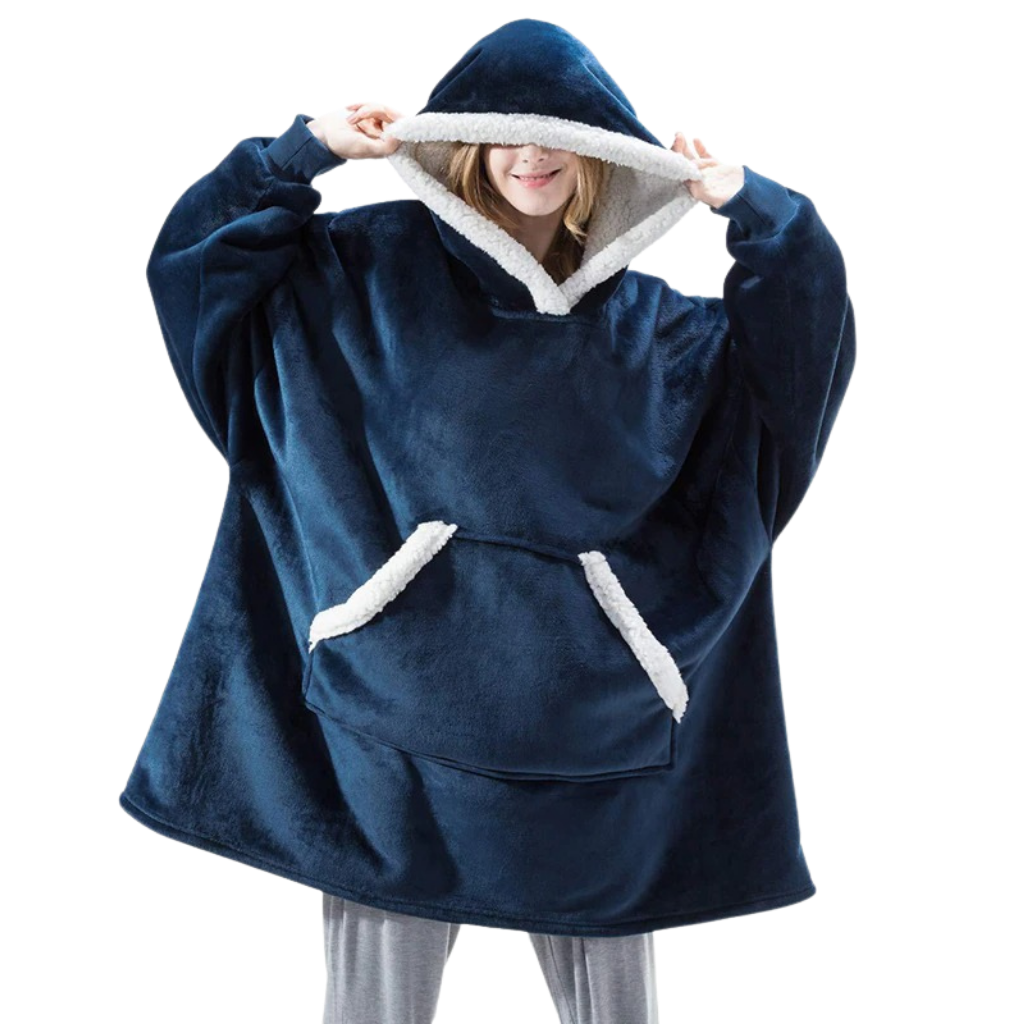 Sudadera de manta gigante